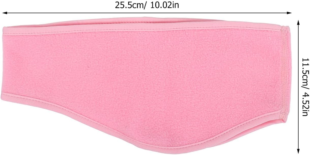 Ear Warmers with Universal Fit for Men and Women 2pcs Lightweight Polar Fleece Earmuffs Thickened Insulated Cold Weather Protection for Winter Outdoor Activities and Hiking