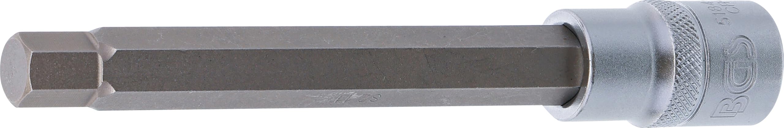 BGS 5184-H11 | Bit Socket | length 140 mm Drive | 12.5 mm (1/2") Drive | internal Hexagon 11 mm