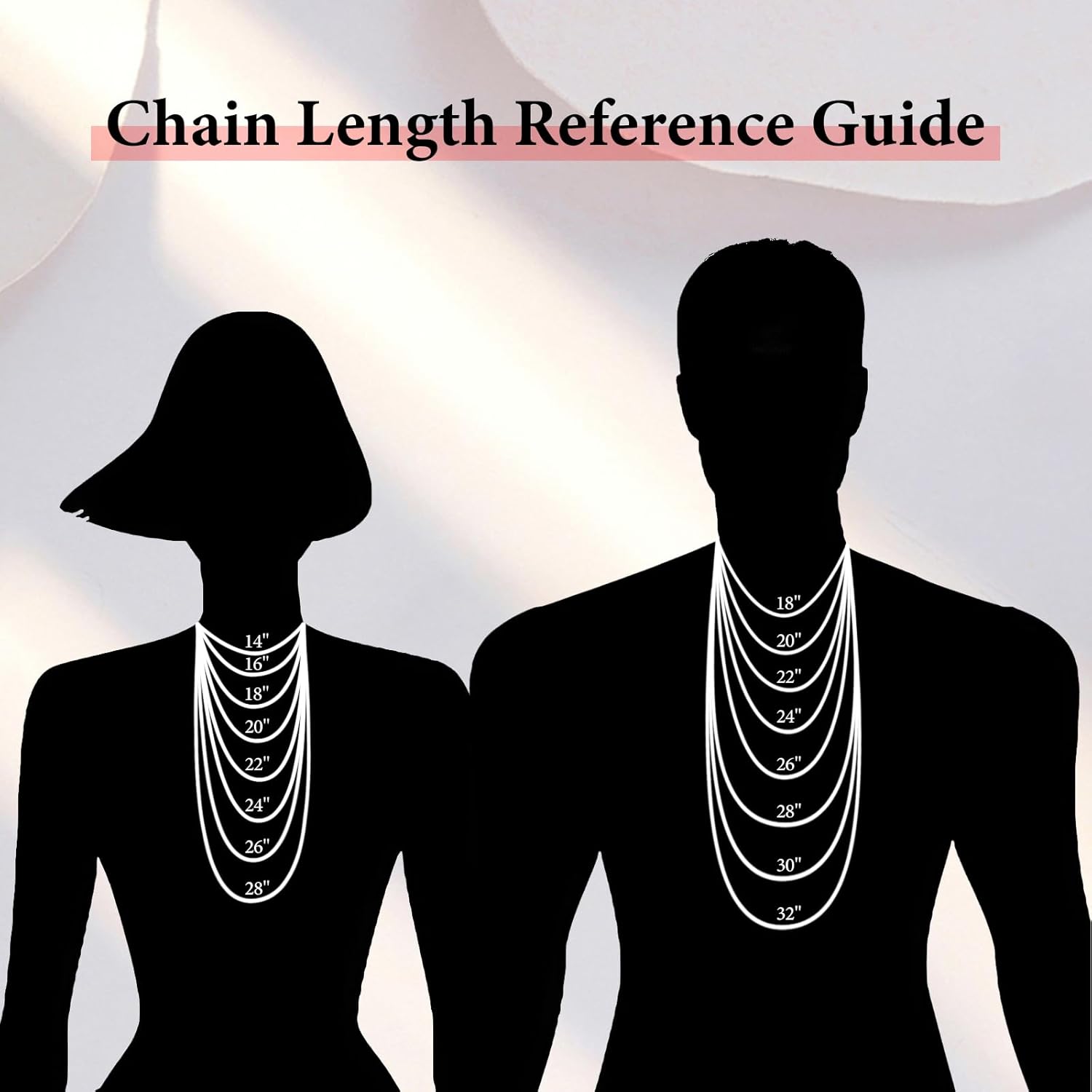 AMITER Stainless Steel Bead Necklace, 3mm/ 4mm/ 5mm/ 6mm/ 8mm Ball Beaded Chain Necklaces for Women & Men - Image 6