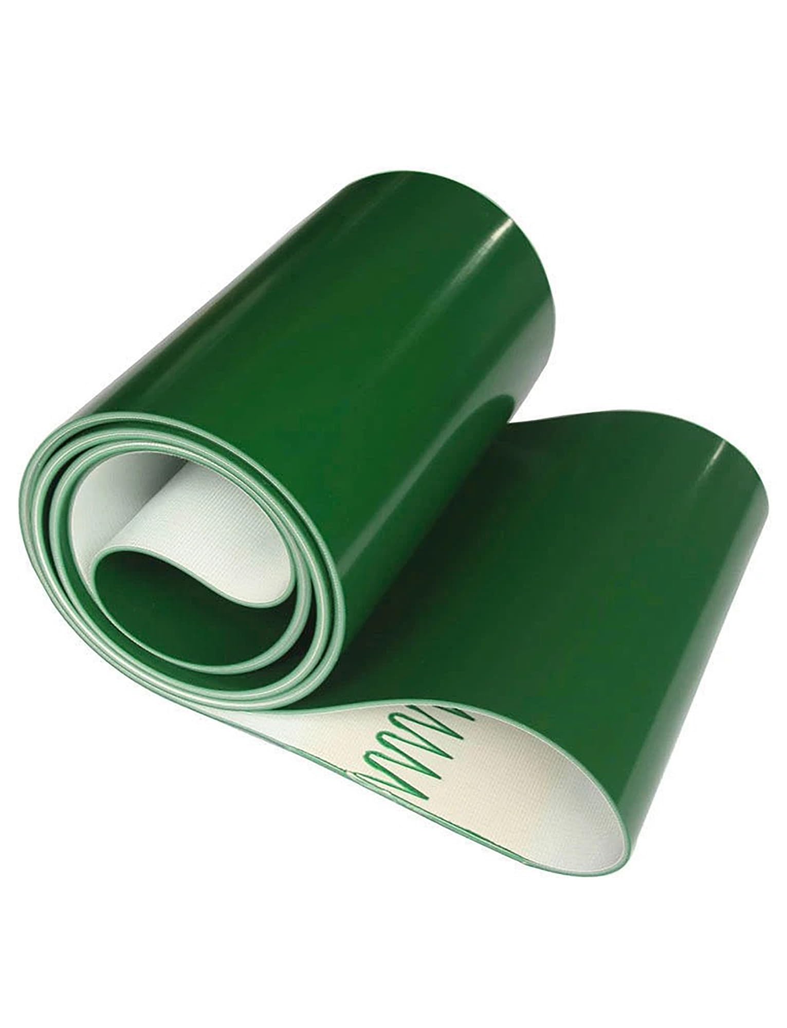 Nastro trasportatore a trasmissione, Cinghia trasportatrice di trasmissione verde in PVC Cinghia industriale, cinghia trasportatrice di linea di trasmissione industriale da 5 mm for la linea
