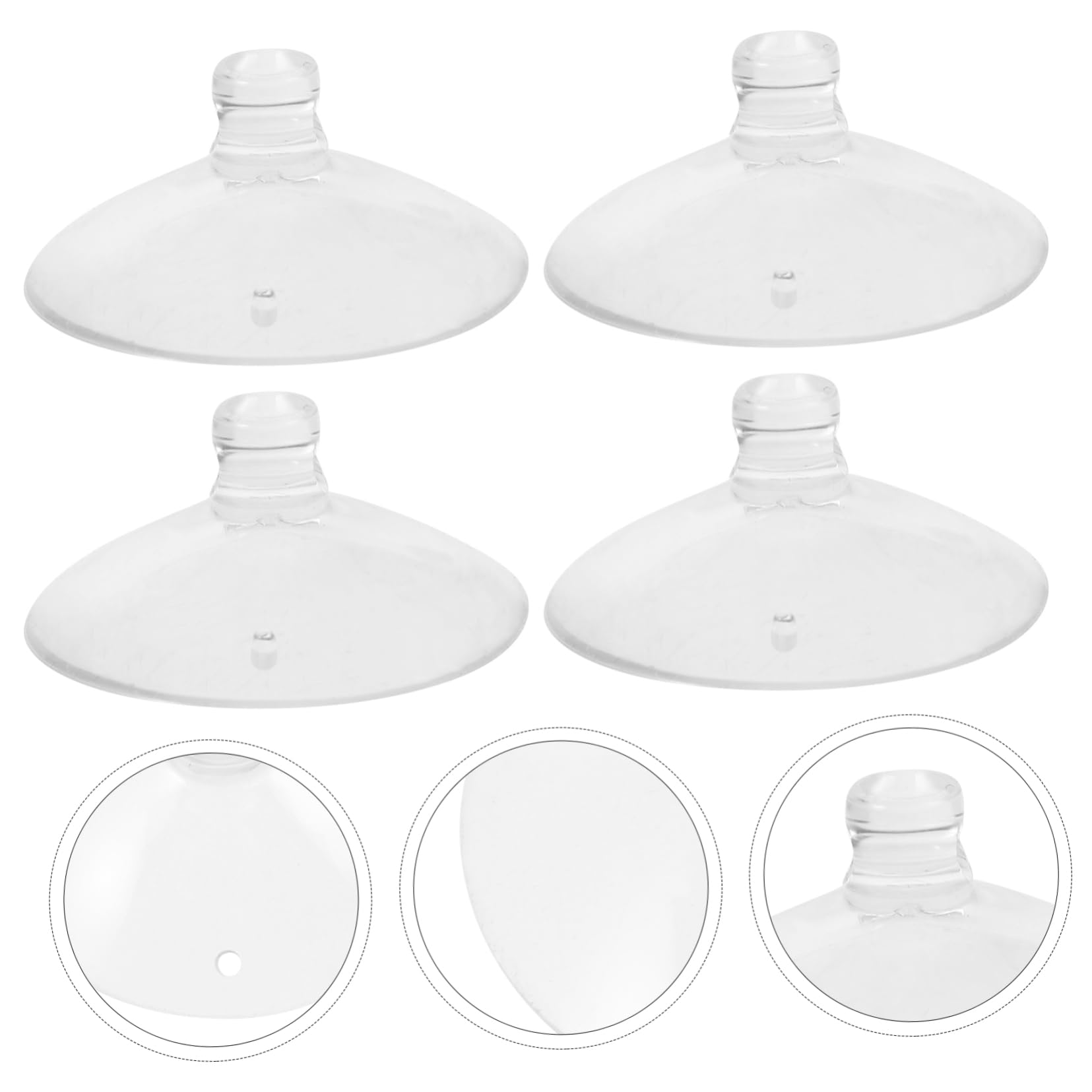 VICASKY Lot de 4 Supports de Guitare en Caoutchouc pour Remplacement de Support de Guitare