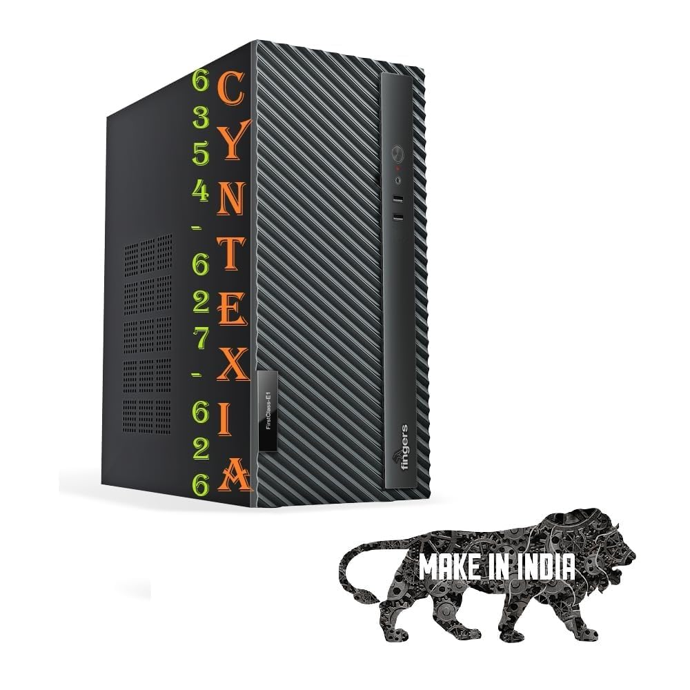 Cyntexia Computer Desktop PC (Core i5-2400 / 16GB RAM / 480GB SSD/HDMI/VGA/Ethernet/HD Graphics 2000) Basic Software Installed (Black)-image-6