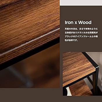 アイアンラック4段 メタルシェルフ 棚 収納 ヴィンテージ/ブラック Amazon｜アイアンラック 4段 スチールラック メタルラック