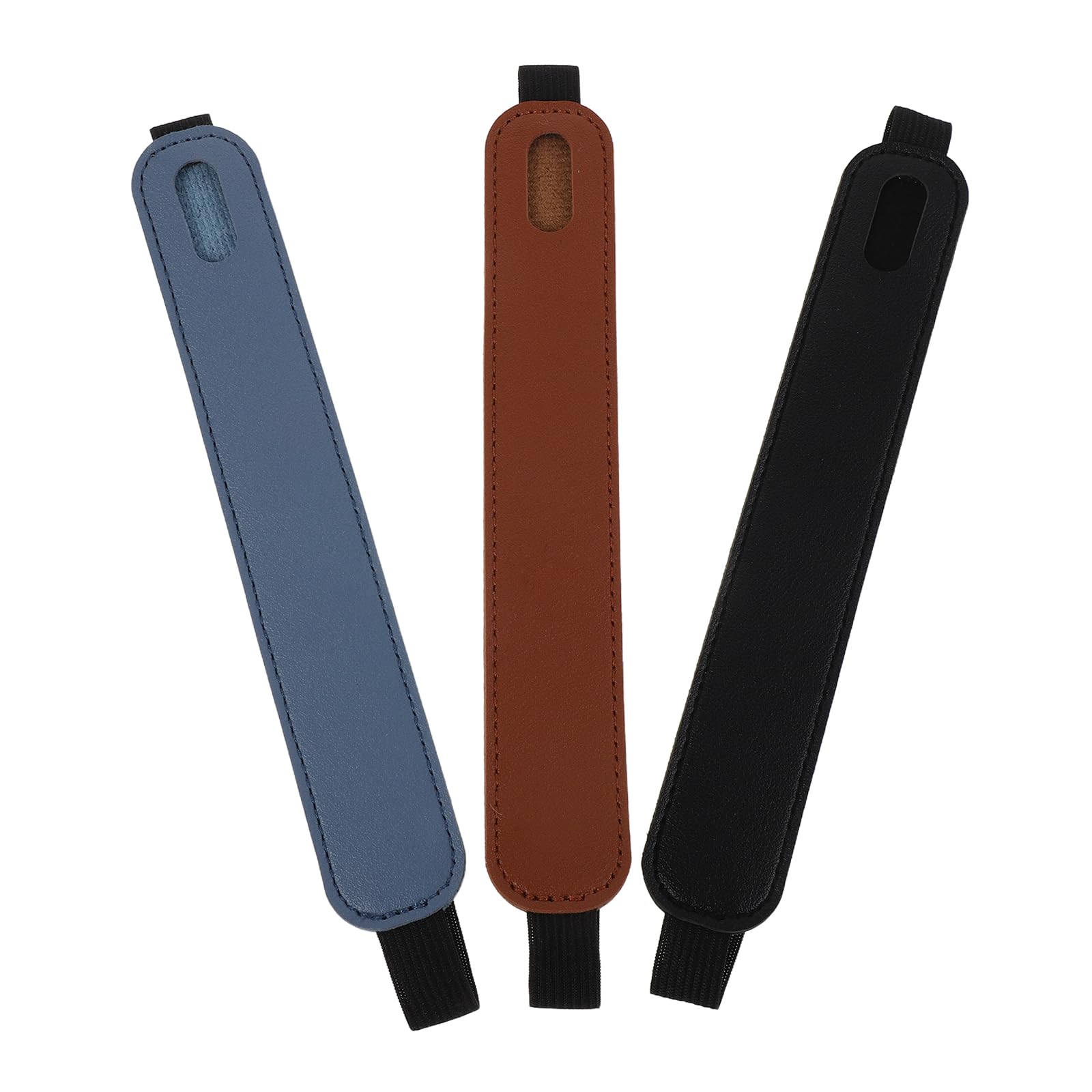 Funda protectora de stylus con banda elástica y triple soporte anticaídas para tableta 8
