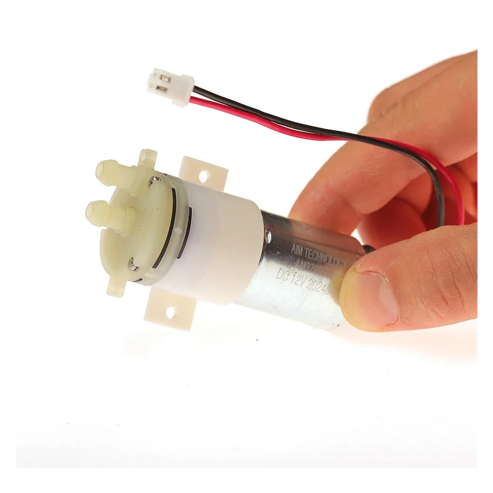 AUOQKQUT 370 Water Pump DC 12V Diaphragm Suction Pump Carbon Brush Self-priming Pump with Bracket