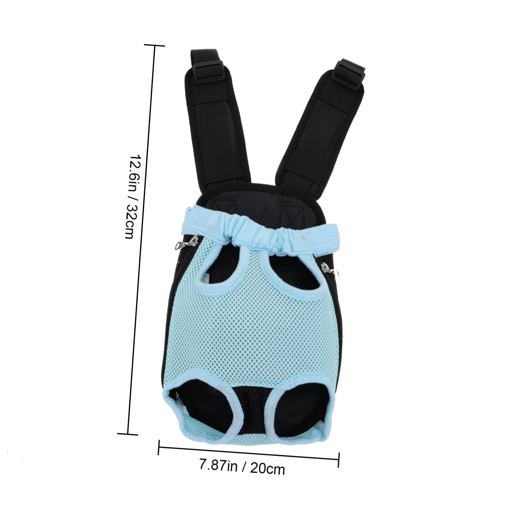 BESPORTBLE Ergonomic Pet Front Carrier Backpack Comfortable for Pet Owner for Hiking Travel Park Walks