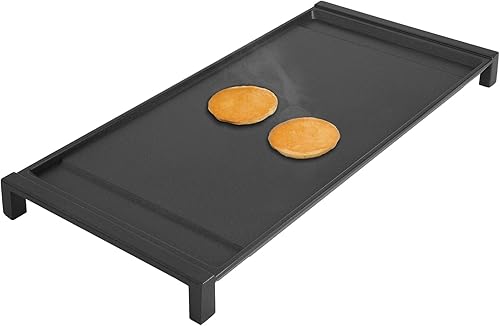 Miniatura 1 de Repuesto de parrilla WB31X24738 para piezas de estufa GE, WB31X24998 compatible con plancha central de rango de gas GE, aluminio con placa