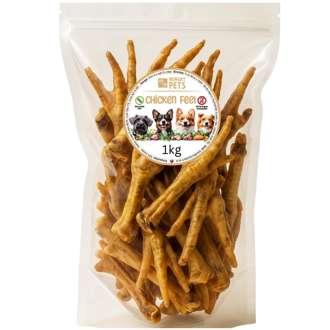 Chicken Feet, Natural Dog Treat (1kg)
