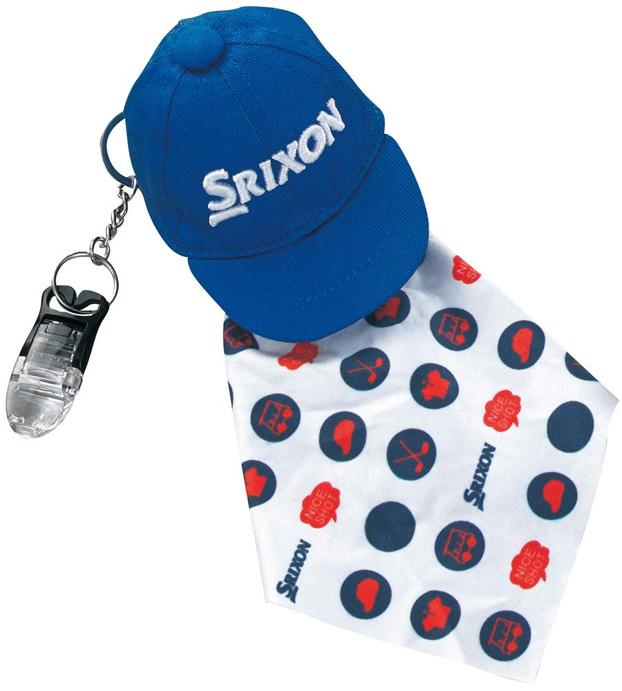Dunlop SRIXON GGF-25305 Putter Cover Holder & Ball Cleaner, Blue