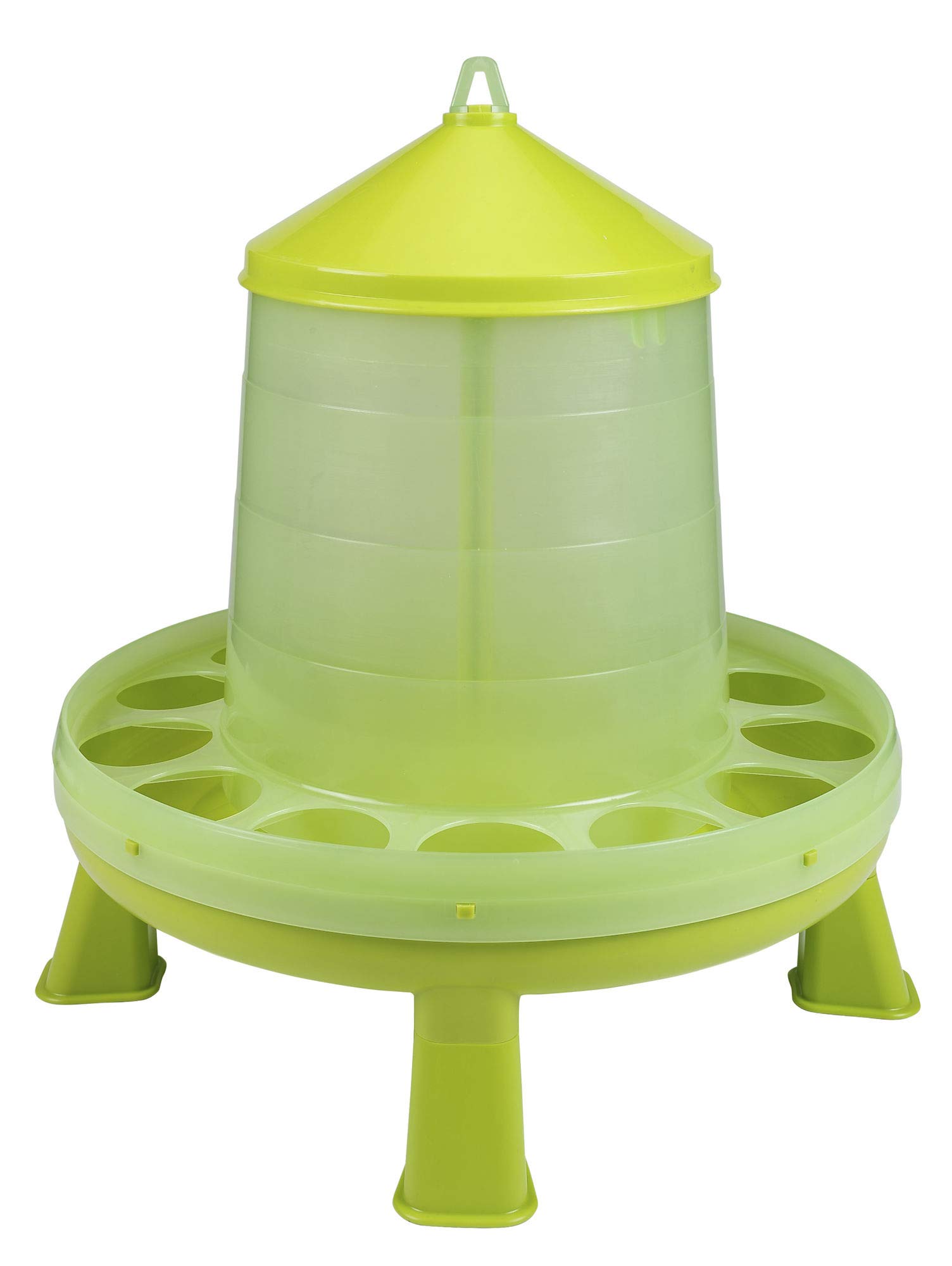 Kerbl, Dispenser cibo con piedini, per pollame (pulcini, galline, anatre), uso alimentare