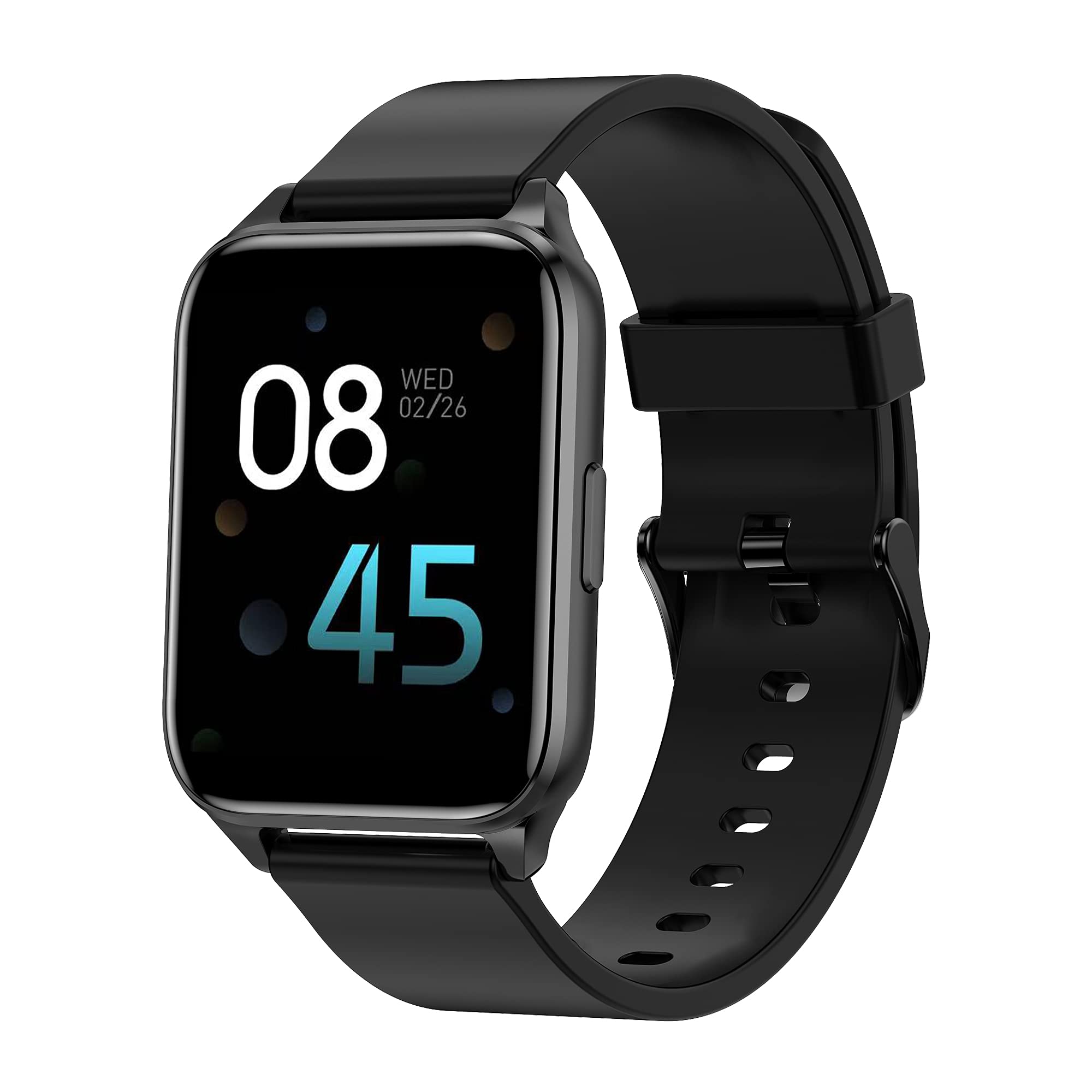 Smartwatch 169‘’ Tela Full Touch Colorida IP68 à Prova dágua e com Monitor de Frequência Cardíaca Tranya
