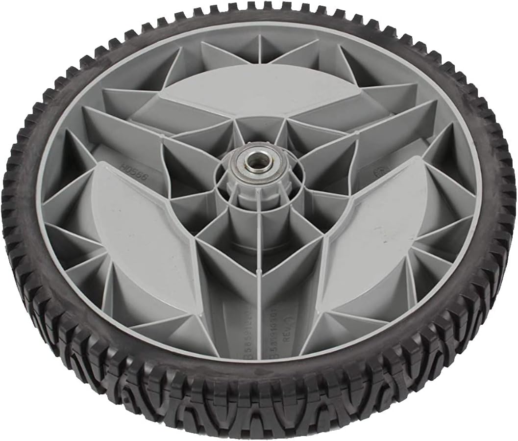585911001 Wheel (12X1.75) Compatible With Husqvarna Compatible With Husqvarna/Cradtsman 585911001, 583736201, 580334601, 532448173, 532401277, 532410815