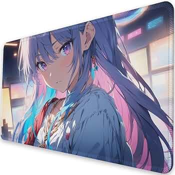 女の子　マウスパッド　アニメ Amazon.co.jp: ゲーミングマウスパッド アニメマウスパッド キュート