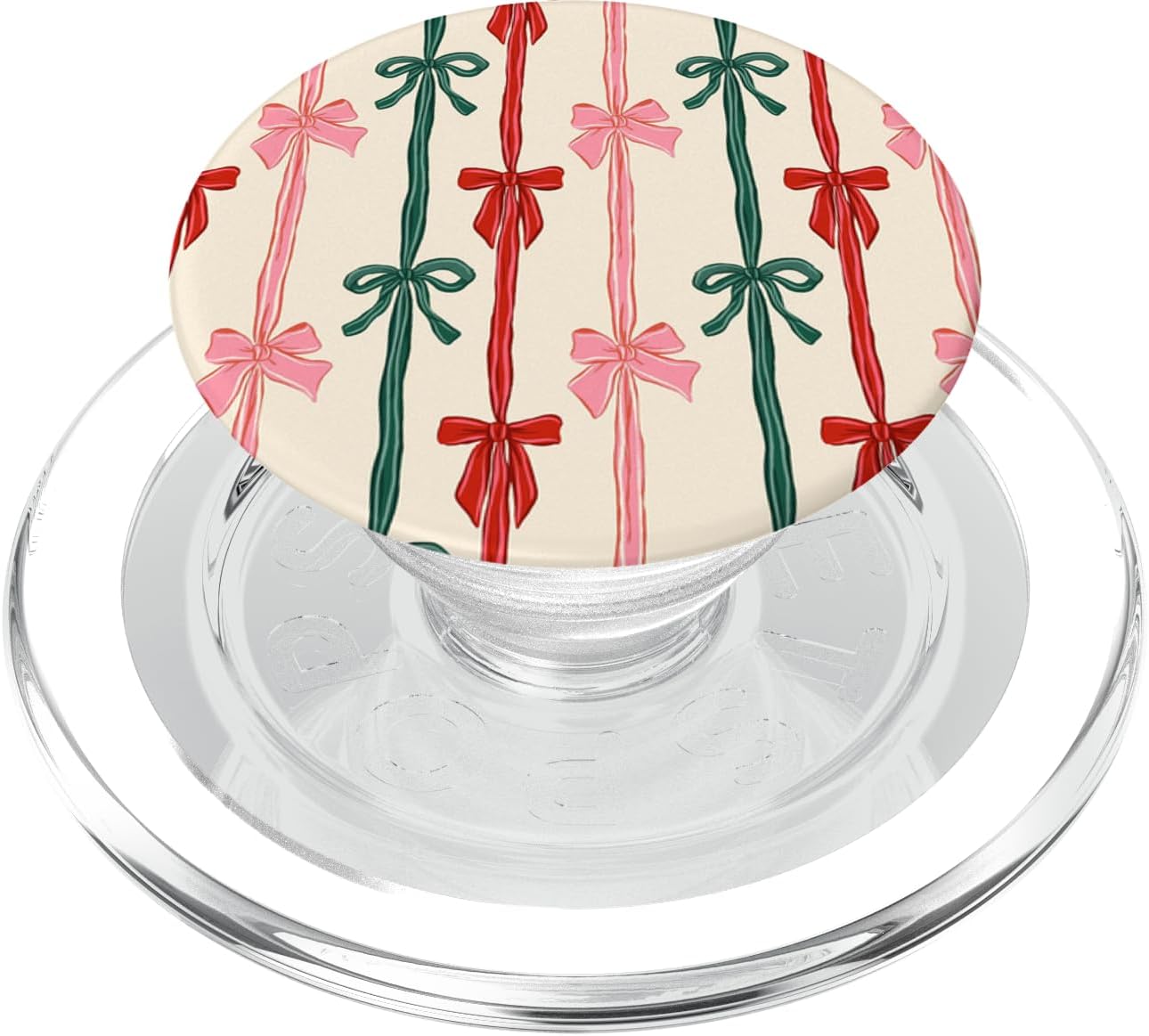 Bows Pattern PopSockets PopWallet for MagSafe