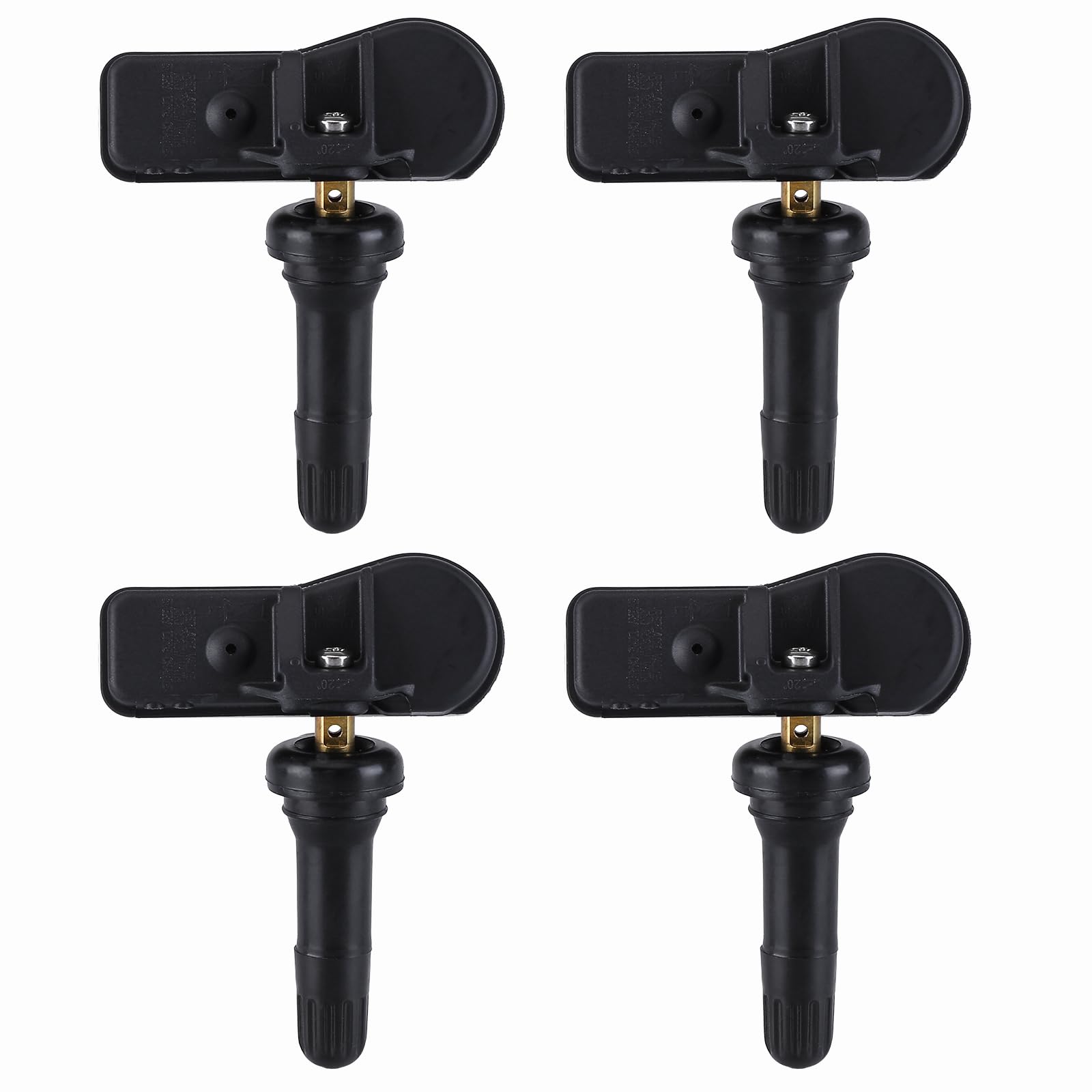 4PCS Radsensor vorne und hinten Reifendrucksensor Kompatibel für Hyundai i20 iX35 Santa Fe Sonata VII Tucson RDKS RDK Sensor Reifendruckkontrollsystemor TPM226 TXS152 52933C1100 52933C8000