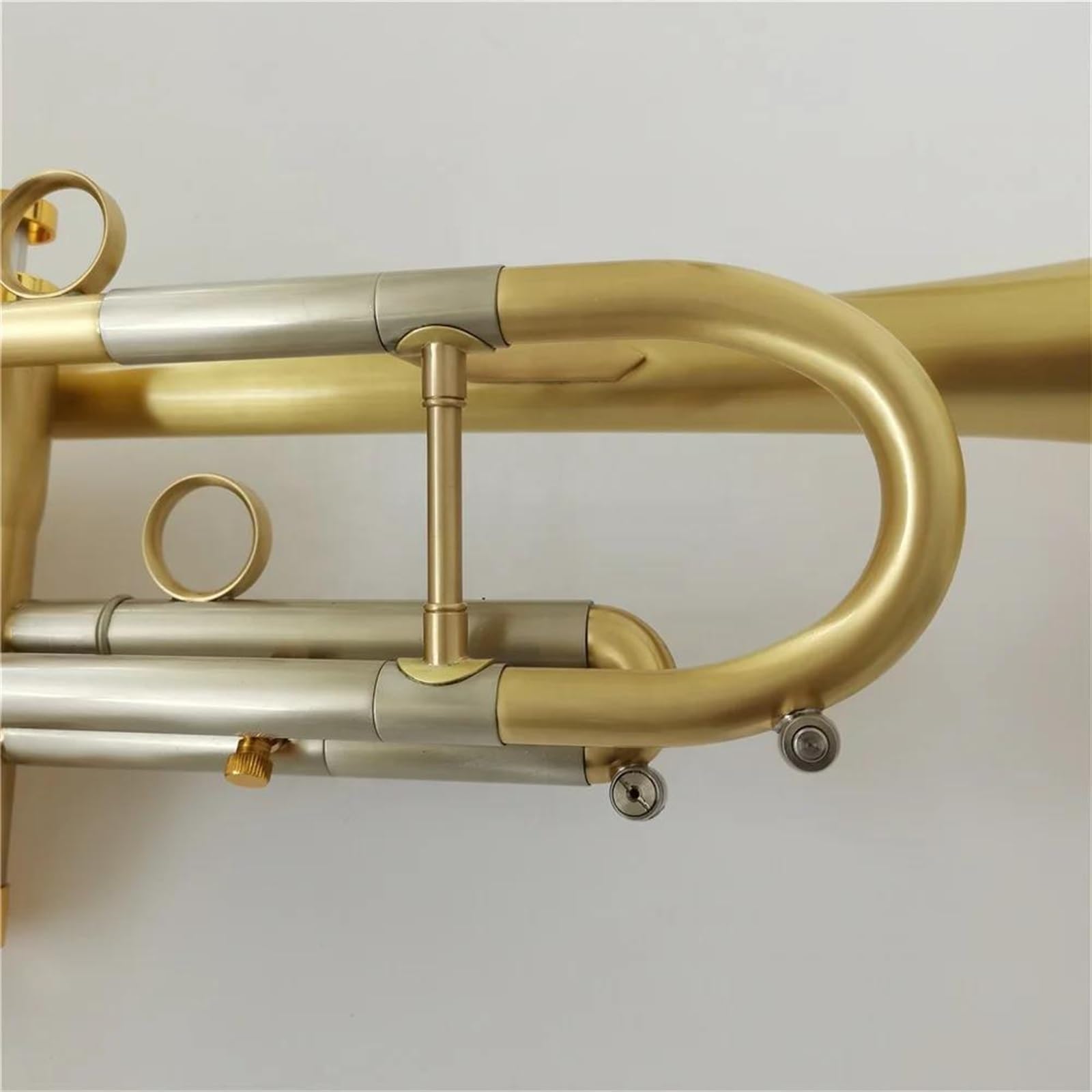 Trompete für Anfänger Schwere Trompete Perfektes Musikinstrument BB Mattlackierte Trompete
