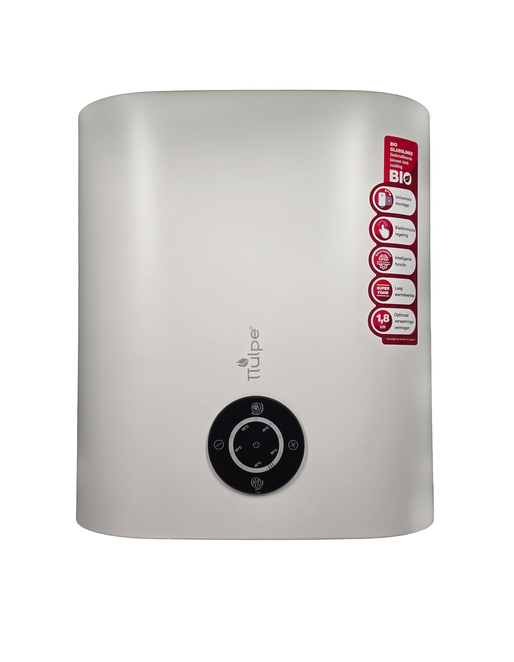 Verlo 30 Chauffe-eau murale écran électronique 2 réservoirs installation verticale horizontale