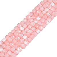 Vista 18 de Justinstones Cuentas sueltas de ágata verde natural de 4 mm, cúbicas, con facetas, para fabricación de joyas de bricolaje, 40,6 cm