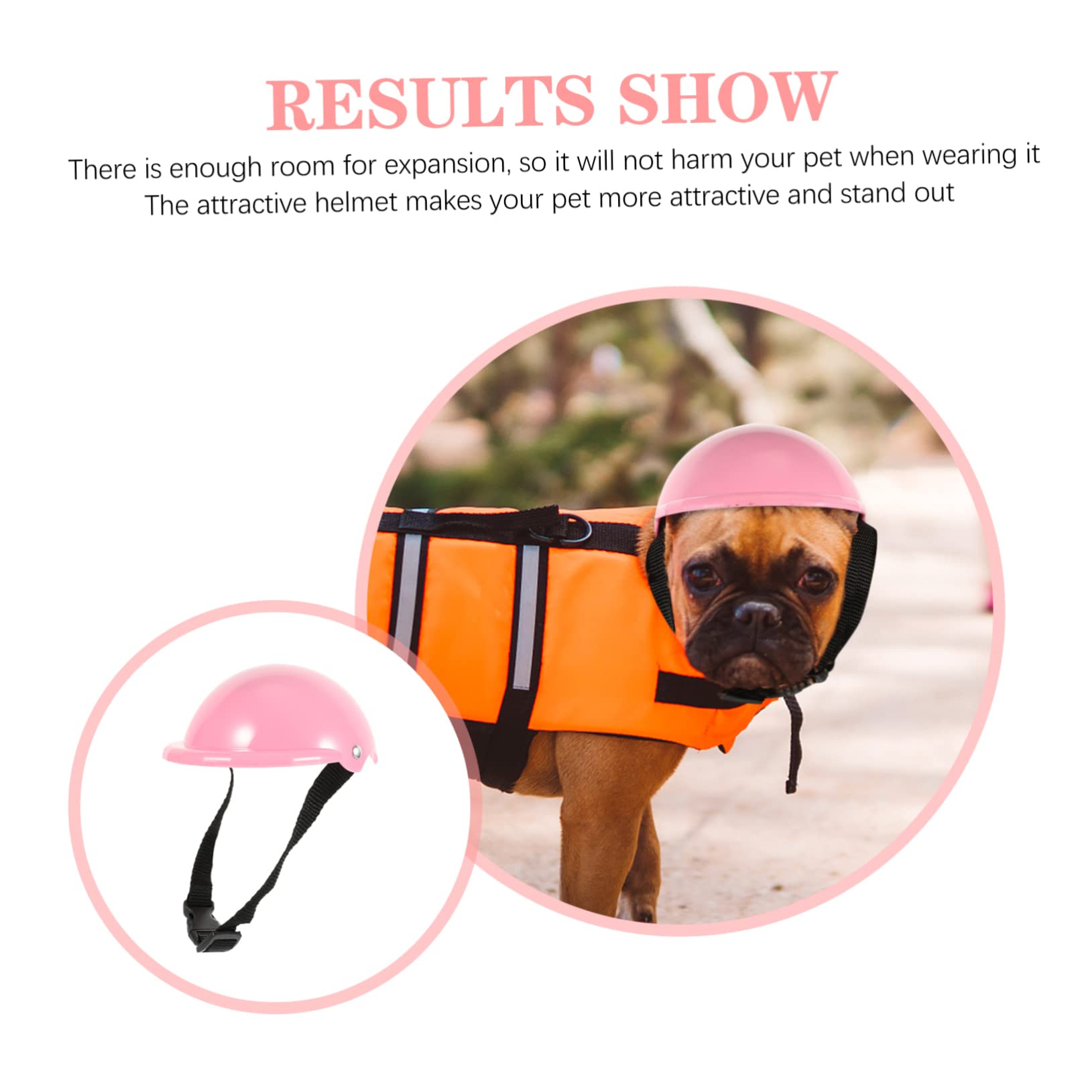 FRCOLOR 3piezas Sombrero De Seguridad para Perros y Gatos Casco Decorativo De Plástico Protección para Mascotas para Fiestas y Eventos