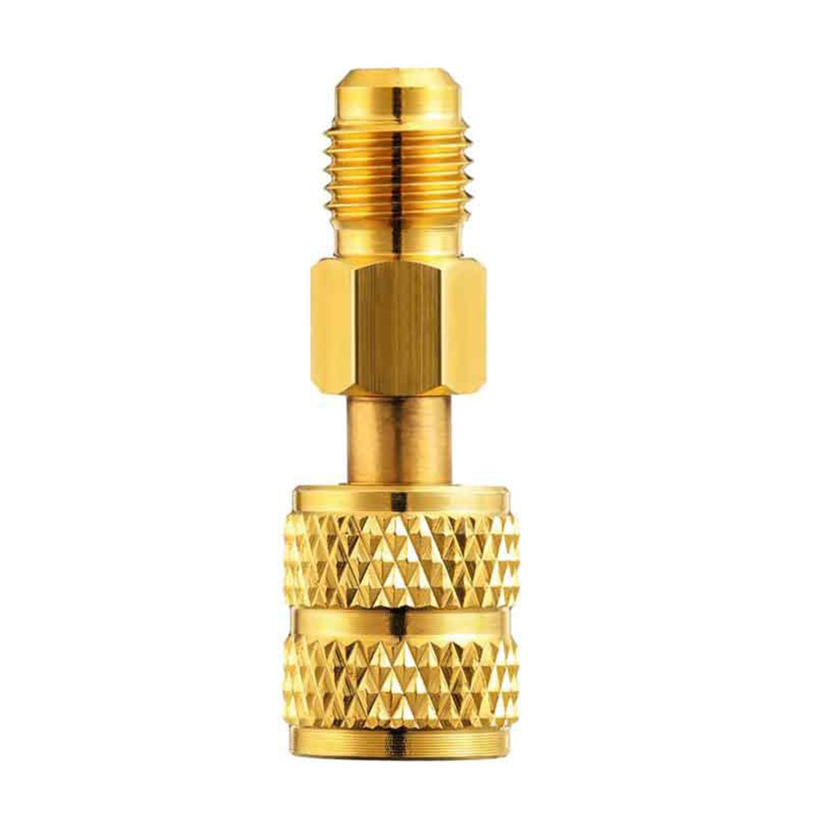Hdoytxxm 180 Degrees 45/90 / 180 Degree R410a Charging Vacuum Adapter 5/16" F To 1/4" M For Hvac Maintenance Vacuum Metal Adapter