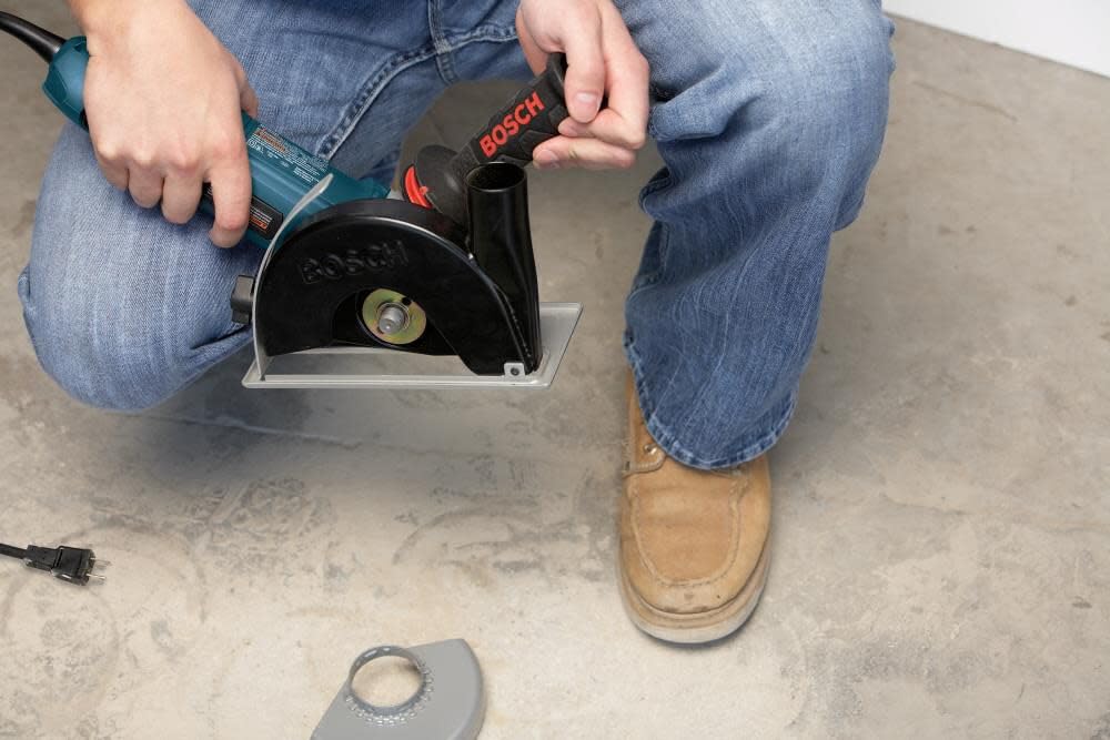 Bosch 18DC-5E 11,4 bis 12,7 cm Kleiner Winkelschleifer Staubsammelaufsatz