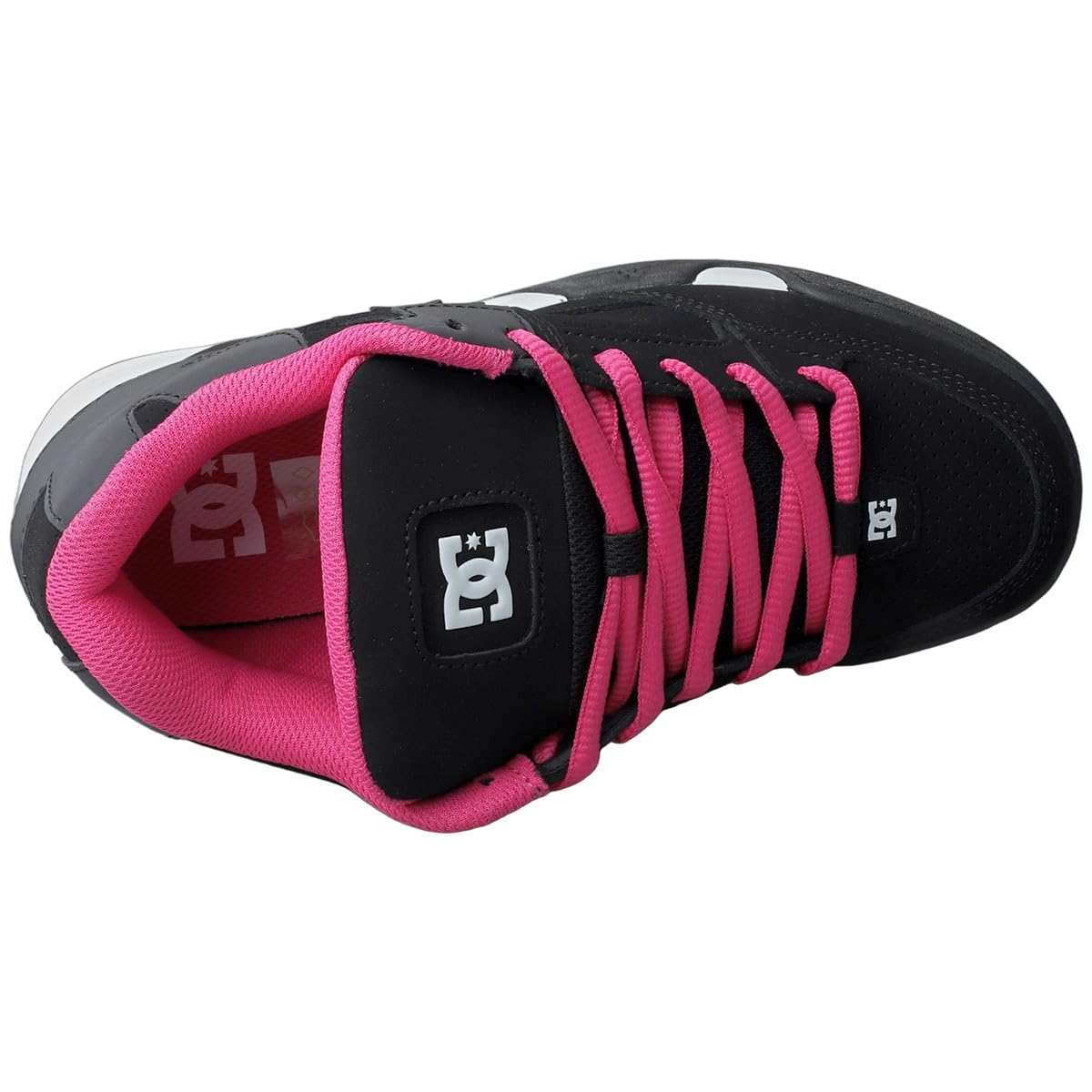 DC Shoes Command - Scarpe da Ginnastica da Skate, da Donna, Colore: Nero/Rosa