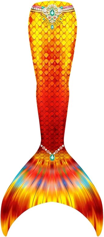 Superband Mermaid Tail for Swimming for Women and Adults Without Monofin