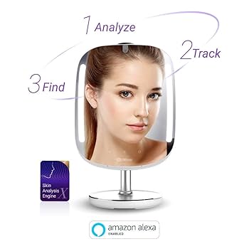 HiMirror プラス スキンケア分析機能　新品未使用 Amazon.co.jp: HiMirrorプラス-デバイス型ビューティミラー