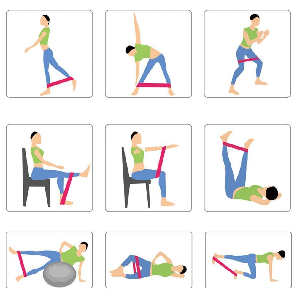 Kit Tappetino Yoga Palla Da Ginnastica Rullo Fitness In Schiuma Allenamento