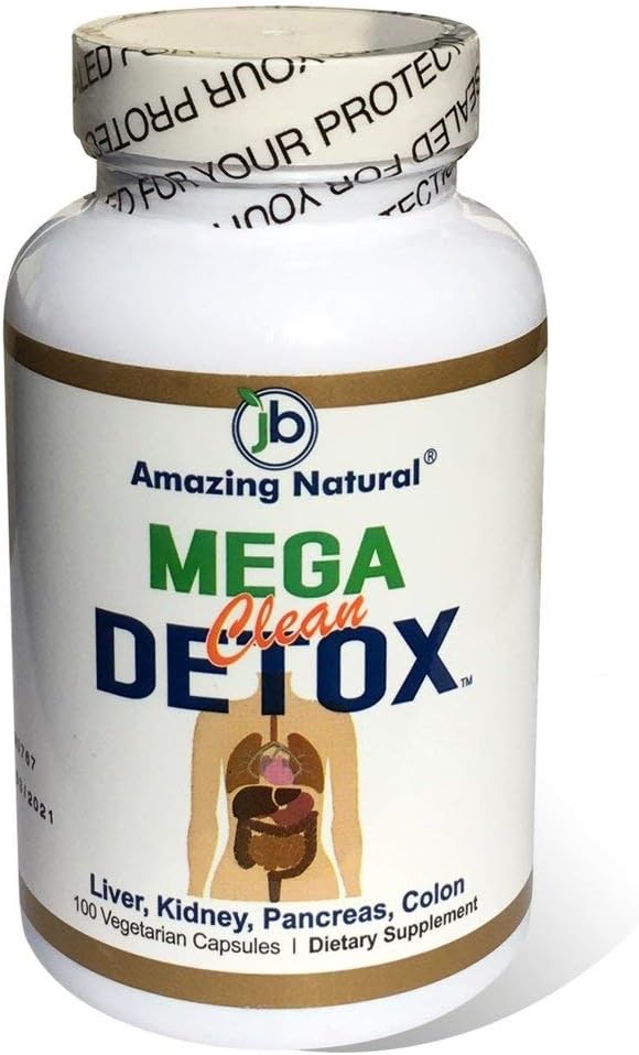 Mega Clean Detox 600 mg 100 VegiCaps Dietary Supplements