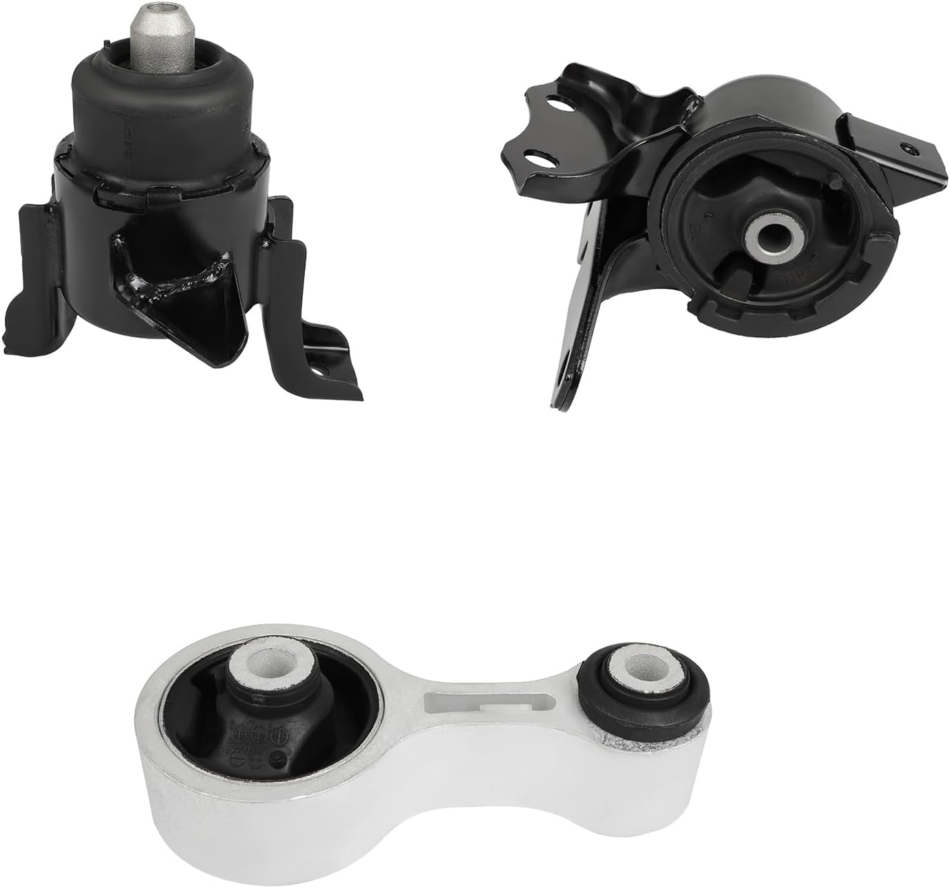 OCPTY Engine Motor Mount and Transmission Mount Set Compatible for Mazda 6 2003 2004 2005 2006 2007 2008 L4 2.3L, FWD # A6494, A5829, A6497 (3PCS)