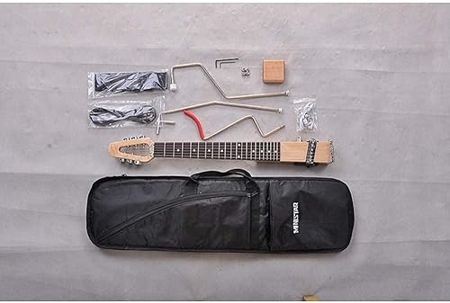 Miniatura 4 de Cuello de práctica de guitarra de bolsillo, ejercicio de dedo, herramienta de práctica de guitarra portátil para principiantes, entrenador de