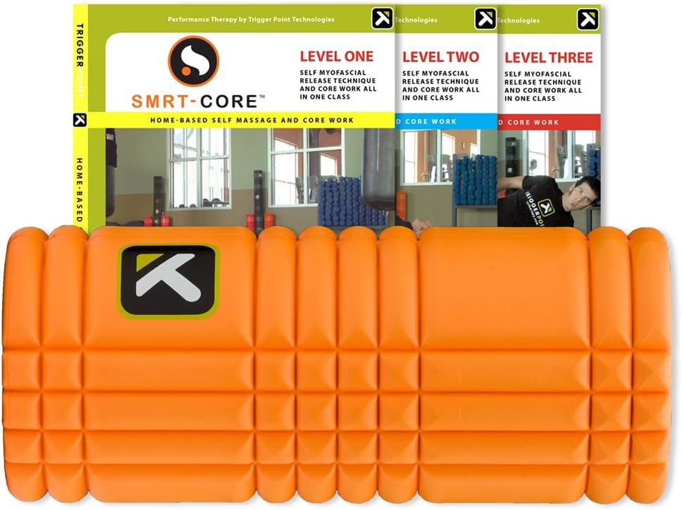 TriggerPoint GRID Foam Roller with SMRT-CORE DVDs