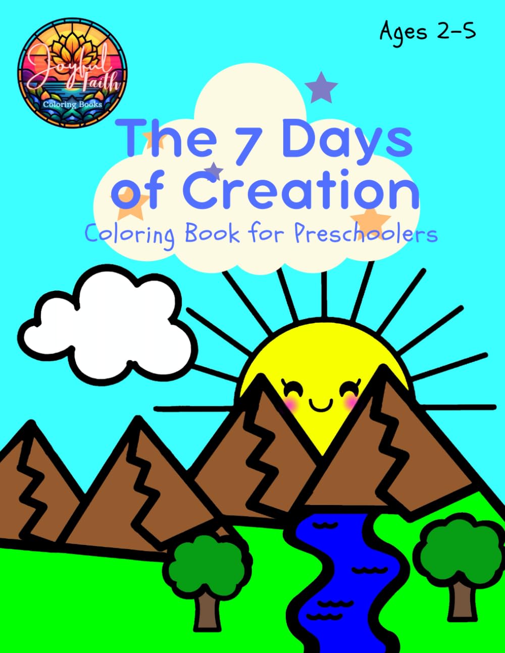The 7 Days of Creation: Coloring Book for Kids
