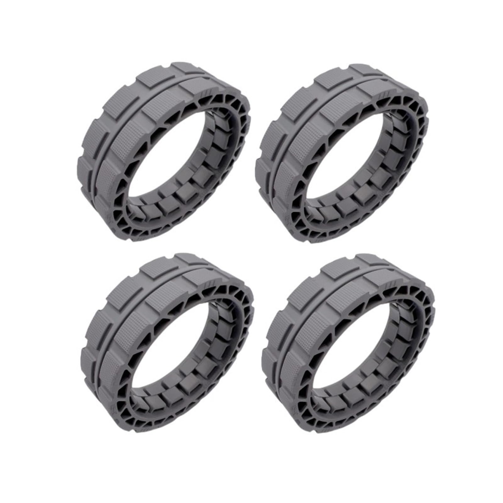 GENTERUN Wheel Tire，Compatible For ECOVACS，DEEBOT OZMO X1 Omni / T10 Turbo / T10 Plus / T20 Robot Vacuum Cleaner Replacement Part