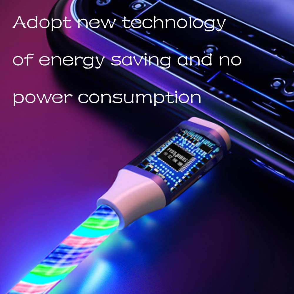 Popular LED Flowing Magnetic Charger Cable(6Pack,6ft,6ft,3ft,3ft,3ft,3ft)3in1 Light Up Moving Party Phone Charging Cable Compatible with Android Micro USB, Type C Smartphone Device Best LED Flowing Magnetic Charger Cable(6Pack,6ft,6ft,3ft,3ft,3ft,3ft)3in1 Light Up Moving Party Phone Charging Cable Compatible with Android Micro USB, Type C Smartphone Device