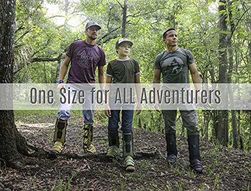 Pike Trail Snake Leg Gaiters: High Performance Protection for Hikers and Hunters - Waterproof, Bite Protective, Durable, Anti-Snake, Lower Leg Outdoor Gear - Thumbnail 2