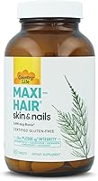 Vista 1 de Country Life Maxi-Hair-Skin & Nails-2,000 mcg de biotina, libre de PABA, 90 tabletas