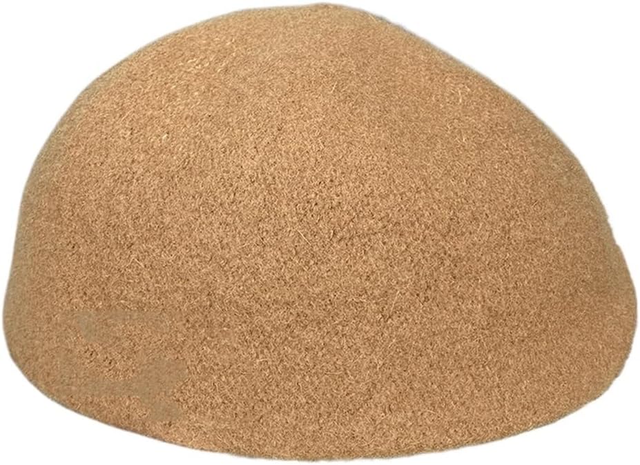 Women Hat Solid Color Warm Beret Vintage Knitted Autumn Winter Artist Cap Bonnet