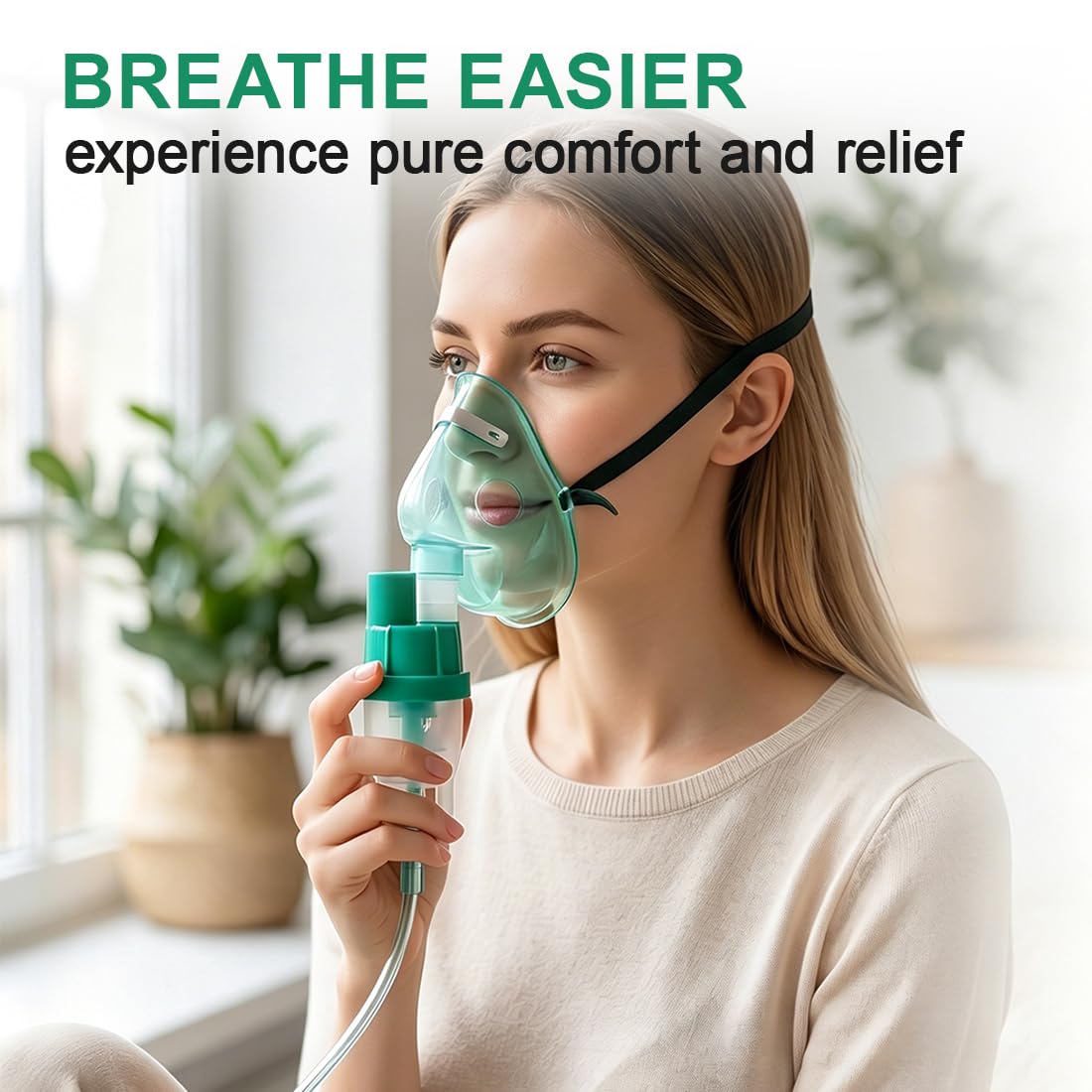 GXGM 2 Pezzi mascherina aerosol adulti, ricambi aerosol, Include Mascherina,Coppa per Medicinali, Tubo di Collegamento,Usa e Getta Ricambi, Adatto A Bambini e Adulti