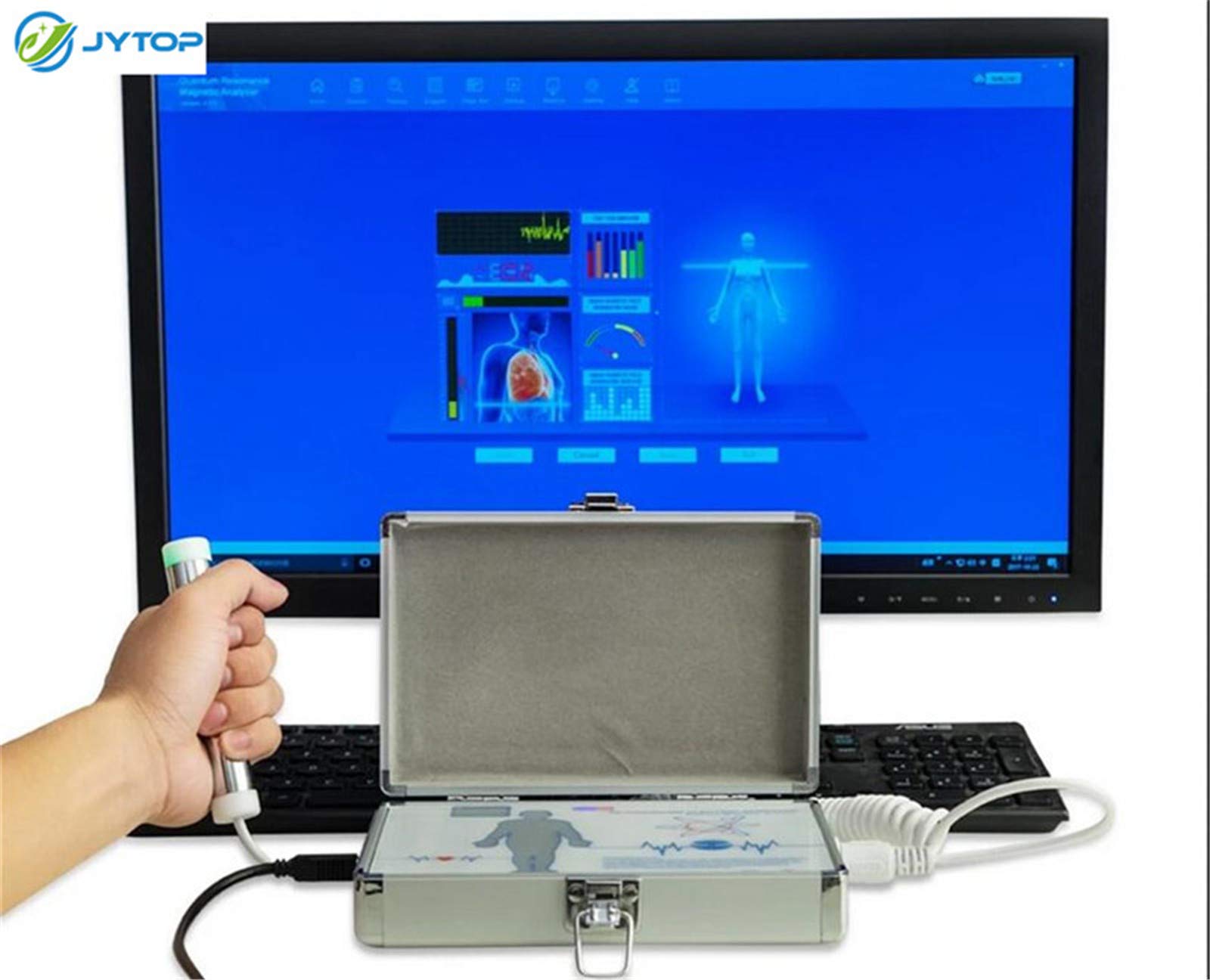 CareforYou Quantum Magnetic Resonance Health Body Analyzer di sesta generazione Tedesca 45 Relazione