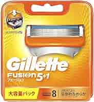 Amazon.co.jp: ジレット 髭剃り フュージョン5+1 替刃8個入