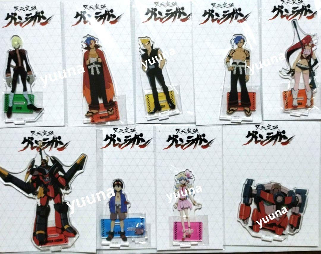 グレンラガン対キルラキル展　アクリルスタンド　4点セット 天元突破グレンラガン対キルラキル展 アクリルプレート - メルカリ