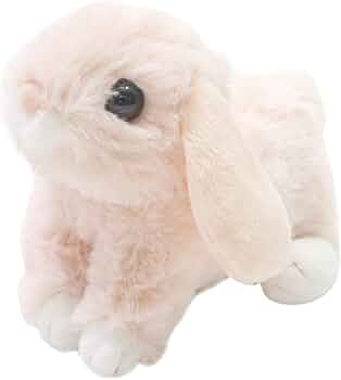 おやすみうさぎ 600％ マロン ベージュ② 大きい子 61oeE6yI0VL._AC_UF350,