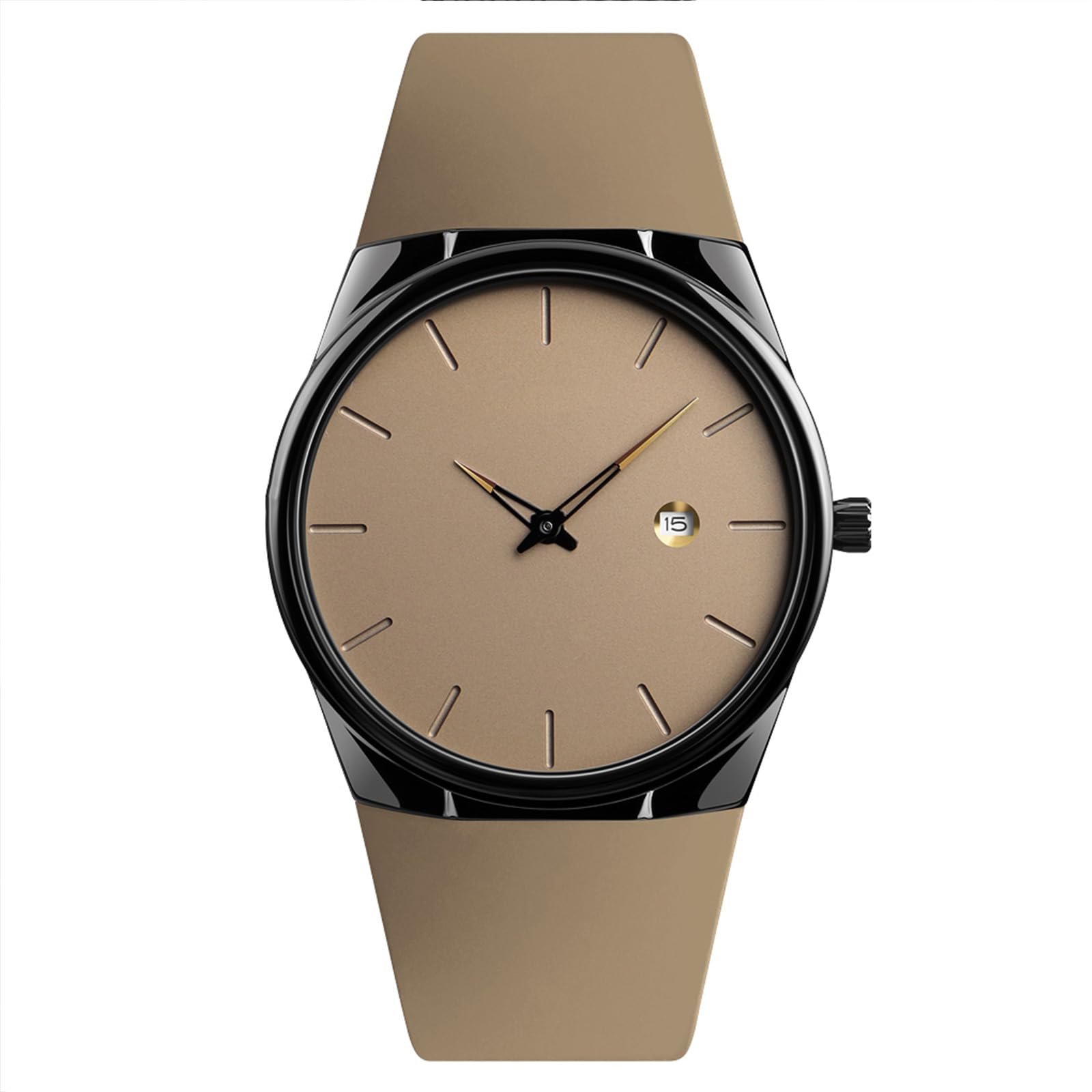 Modische Armbanduhr für Herren, lässig, wasserdicht, Unisex, analog, Quarzuhr