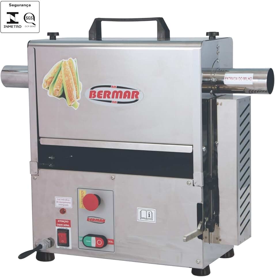 Ralador De Milho Verde Elétrico Industrial Bermar Bm91nr