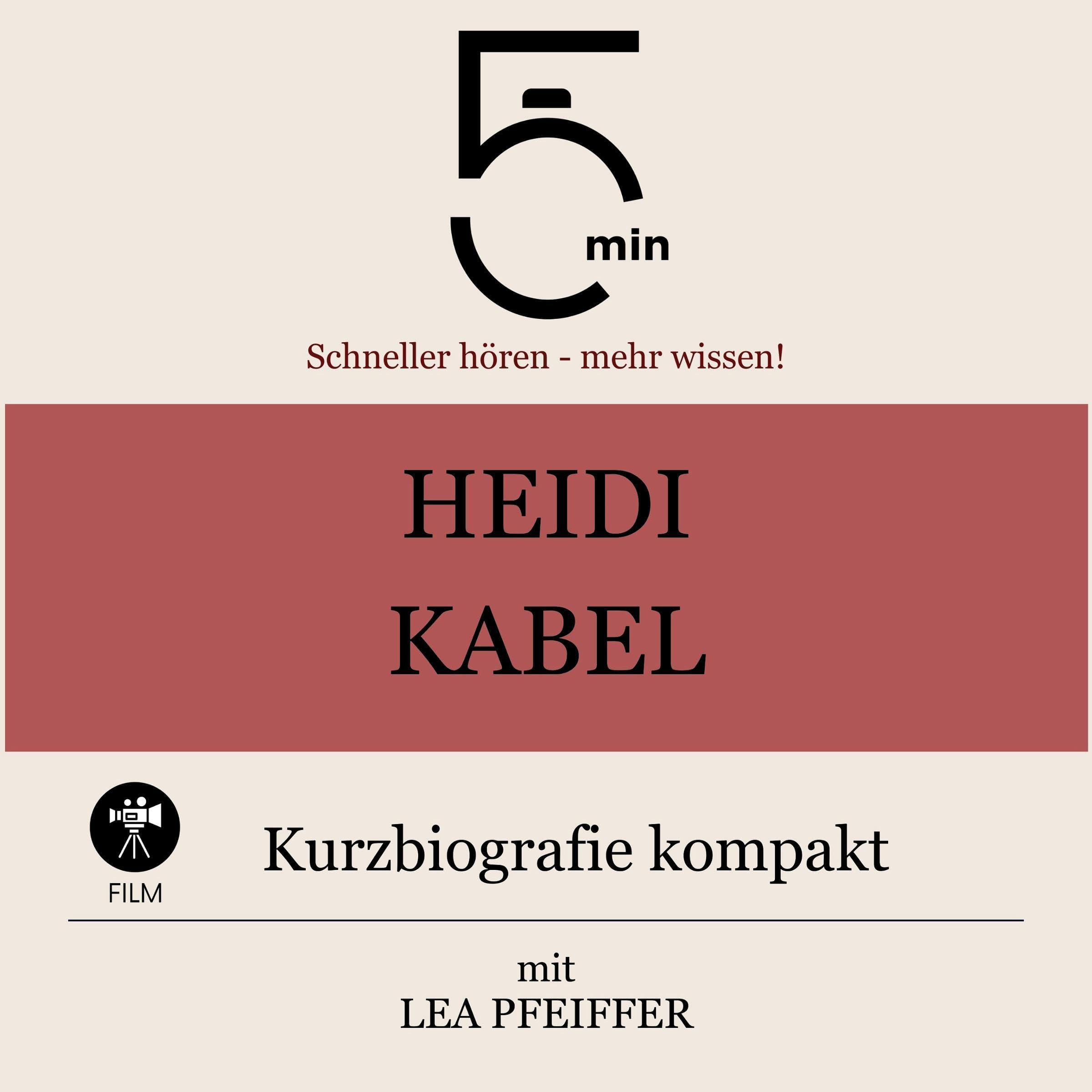Cover art for Heidi Kabel - Kurzbiografie kompakt
