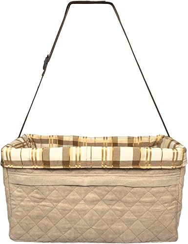 Miniatura 9 de Solvit Tagalong Asiento para mascotas, Estándar, Bronceado