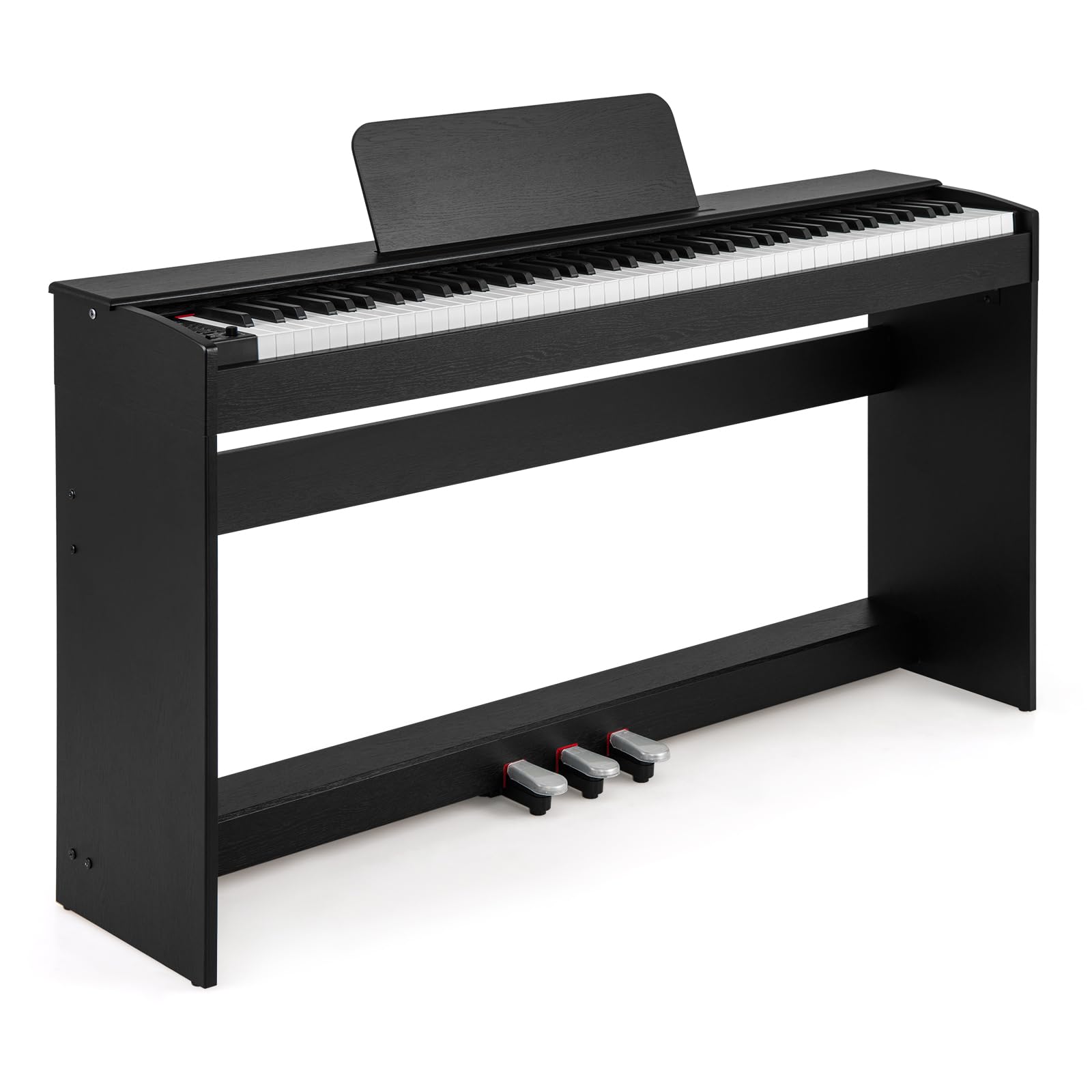 KOMFOTTEU Piano Numérique 88 Touches pondérées, Pupitre, 3 Pédales, - Les Beatles, Paul McCartney, John Lennon, RIngo Starr, George Harrison KOMFOTTEU Piano Numérique 88 Touches pondérées, Pupitre, 3 Pédales,