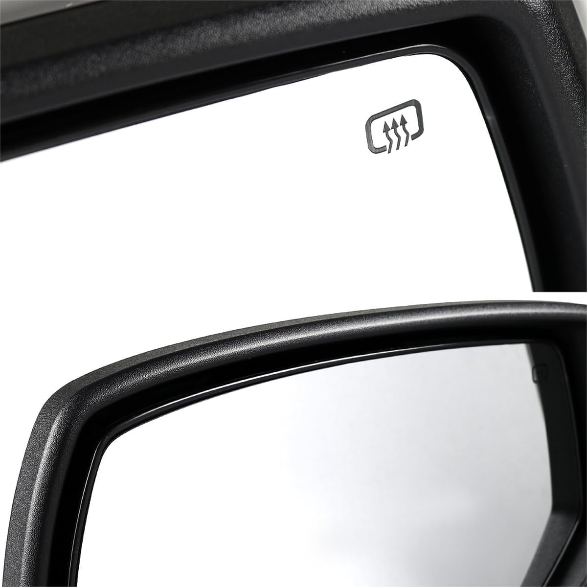 Spec-D Tuning Left Driver Side Power Heated Mirror w/LED Signal + Puddle Light Compatible with 2014-2018 Chevy Silverado, GMC Sierra